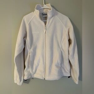 Columbia Women's White Fleece Jacket